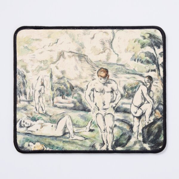 Item preview, Paul Cézanne - Bathers - Baigneurs designed and sold by ArtExpression.