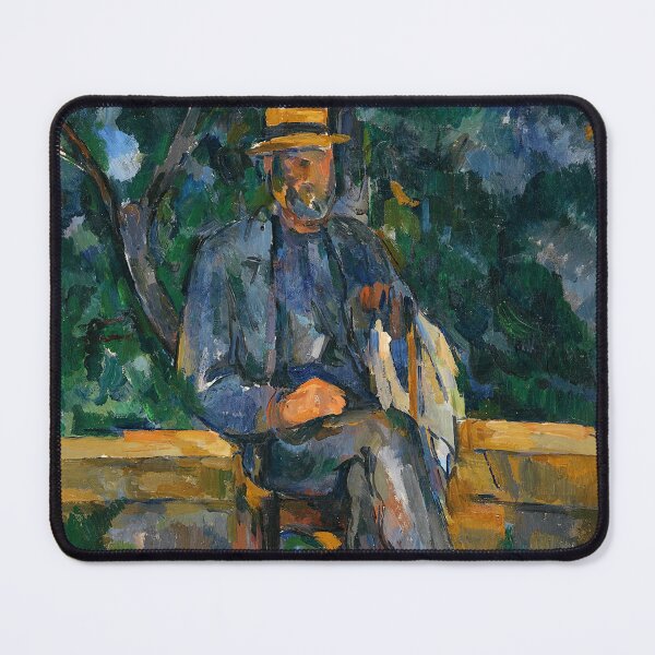 Item preview, Paul Cézanne - Seated Man - Homme Assis designed and sold by ArtExpression.