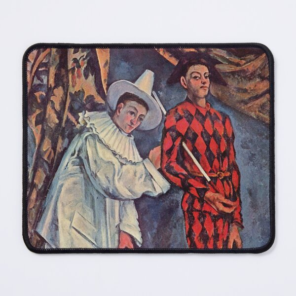 Item preview, Paul Cézanne - Pierrot and Harlequin - Pierrot et Arlequin - Mardi Gras designed and sold by ArtExpression.
