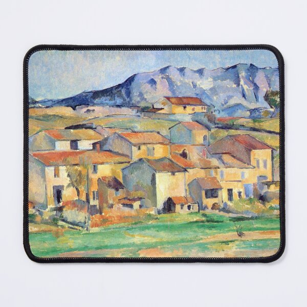Item preview, Paul Cézanne - Mont Sainte-Victoire and Hamlet Near Gardanne - Hameau à Payennet près de Gardanne designed and sold by ArtExpression.