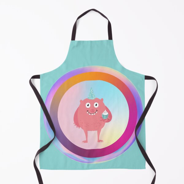 Item preview, Cute Pink Birthday Monster designed and sold by Megan-Alice.