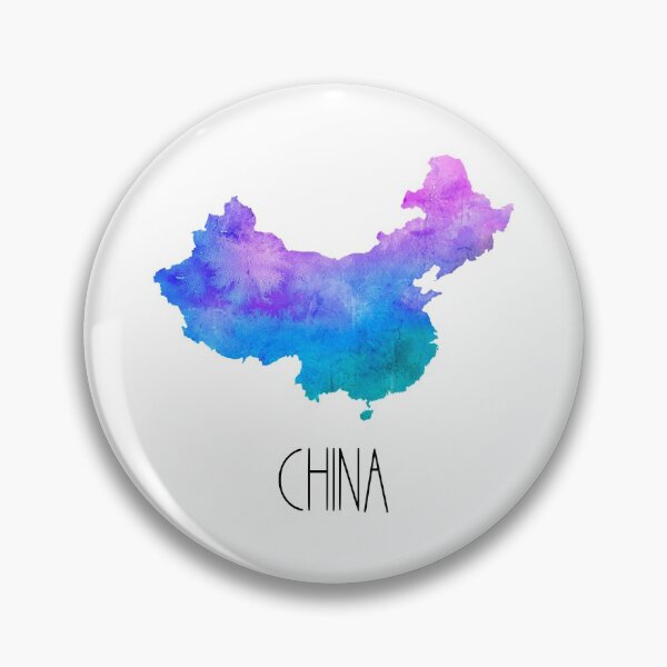 Item preview, China Watercolor Map - Chinese designed and sold by MountainD.