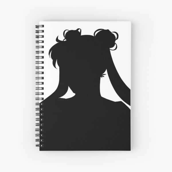 Usagi Silhouette Spiral Notebook