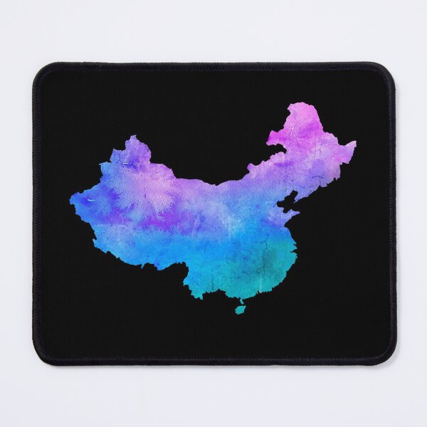 Item preview, China Watercolor Map - Chinese designed and sold by MountainD.