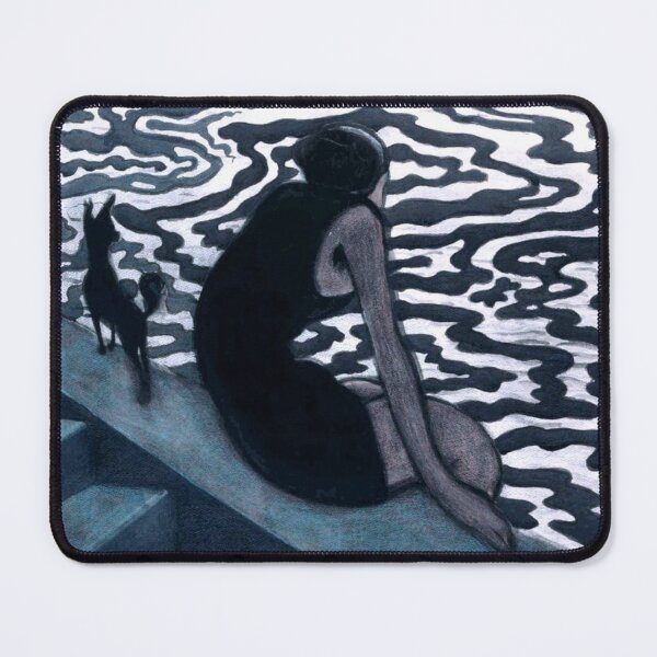 Item preview, Léon Spilliaert - The Bather - La Baigneuse designed and sold by ArtExpression.