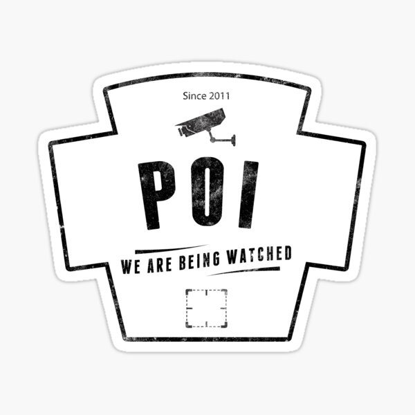 Person of Interest - We are being watched STICKER Sticker
