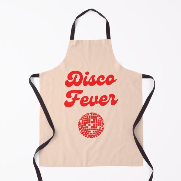 Item preview, Disco Fever Retro Graphic with Disco Ball and Red Typography designed and sold by mainsqueezemar.