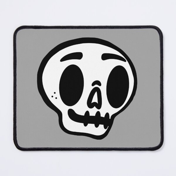 Item preview, Happy skull face designed and sold by BellePilcher.