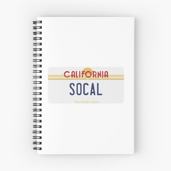 Item preview, Retro California License Plate - Socal designed and sold by Avery Brown Design.