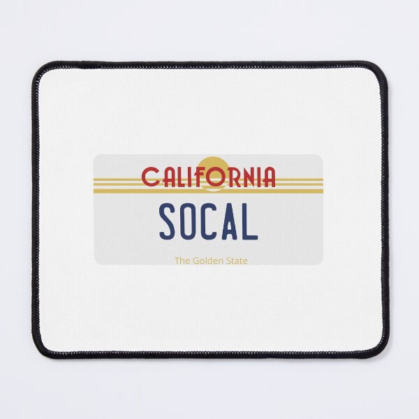 Item preview, Retro California License Plate - Socal designed and sold by Avery Brown Design.