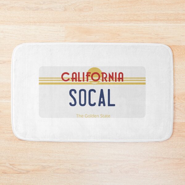 Item preview, Retro California License Plate - Socal designed and sold by Avery Brown Design.
