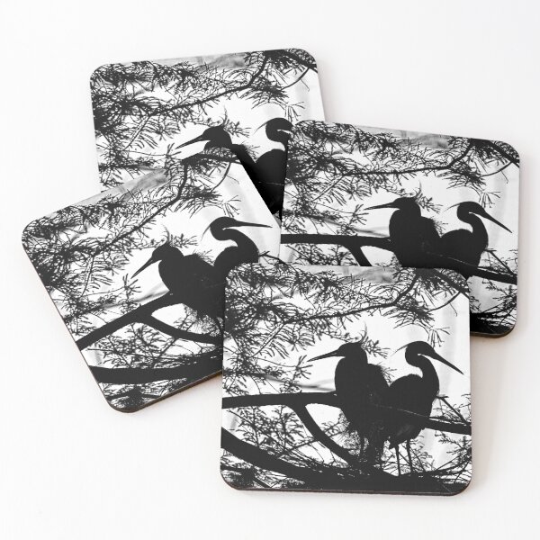 Item preview, Egret Silhouettes designed and sold by LisaWootenPhoto.