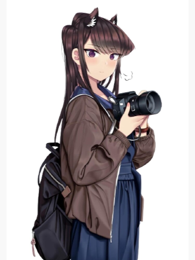 Komi san, manga, anime girl, edit, manga drawing, manga girl, manga edit,  anime, HD phone wallpaper