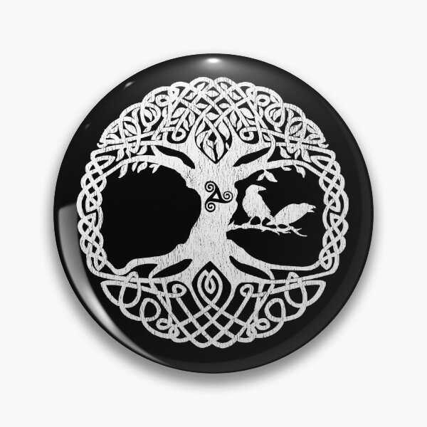 Item preview, Yggdrasil Norse Tree Good Luck Esoteric Wicca Symbol designed and sold by signsandsymbols.