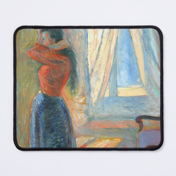 Item preview, Edvard Munch - Woman looking into a Mirror designed and sold by ArtExpression.