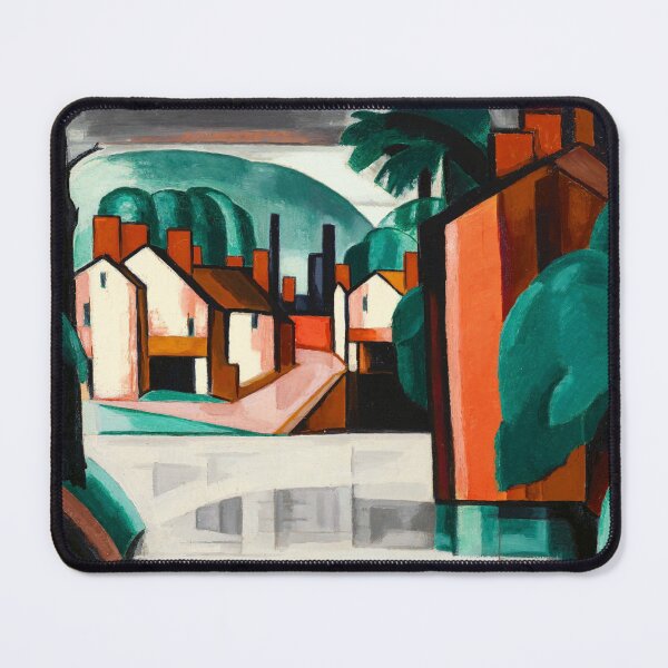 Item preview, Oscar Bluemner - Old Canal Port, New Jersey designed and sold by ArtExpression.