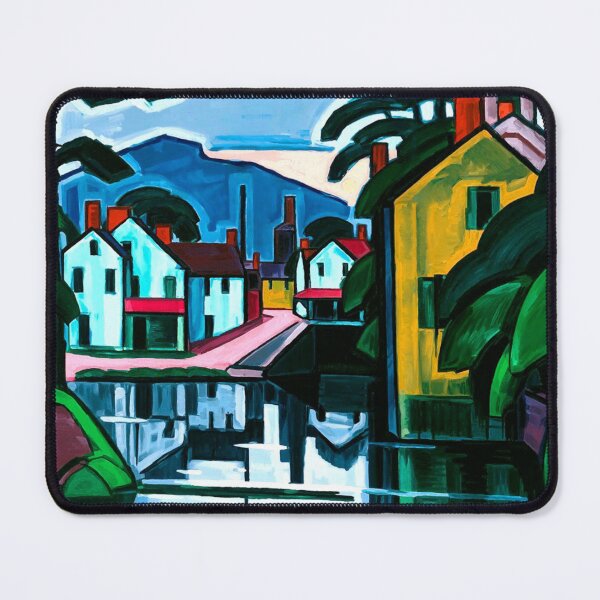 Item preview, Oscar Bluemner - Old Canal Port designed and sold by ArtExpression.