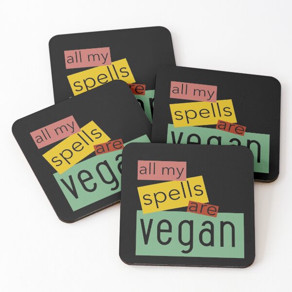 Item preview, All My Spells Are Vegan designed and sold by nanogarbanzo.