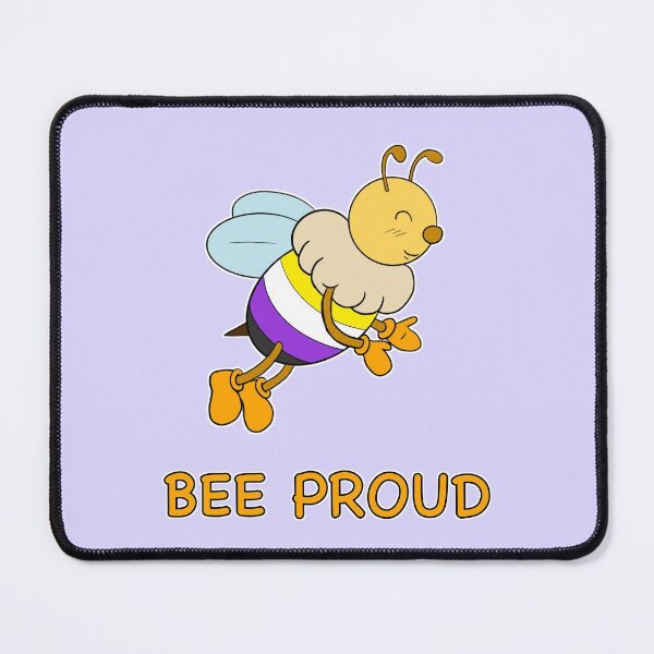 Item preview, Bee proud - Non-binary flag designed and sold by Charliecon.