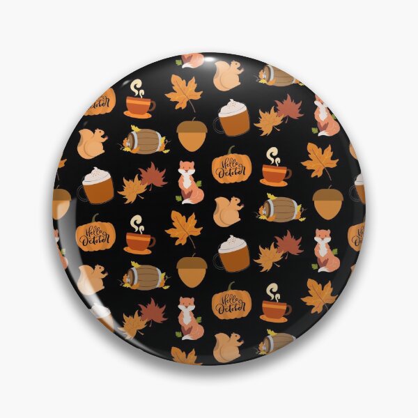 Item preview, Cute October, fall vibes pattern - Fall enthusiast design designed and sold by Theleochick.