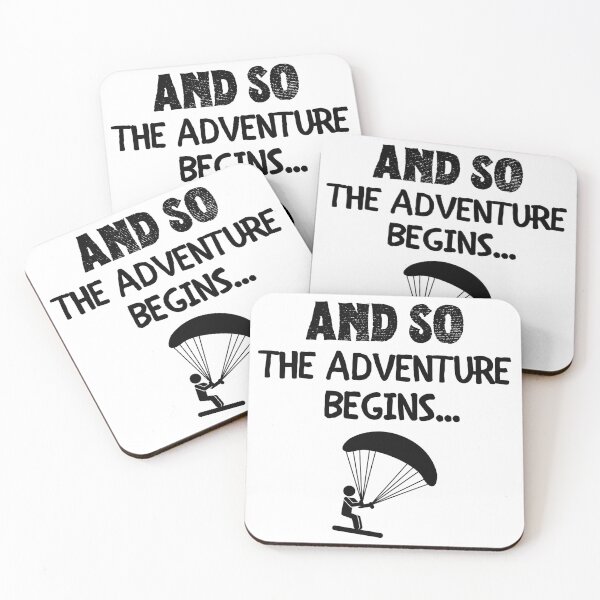 Item preview, Kite surfing: And so the adventure begins. designed and sold by TheGreenGoat.