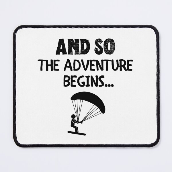 Item preview, Kite surfing: And so the adventure begins. designed and sold by TheGreenGoat.