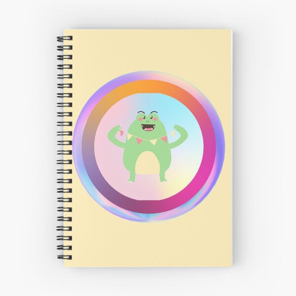 Item preview, Cute Green Celebrating  Monster designed and sold by Megan-Alice.