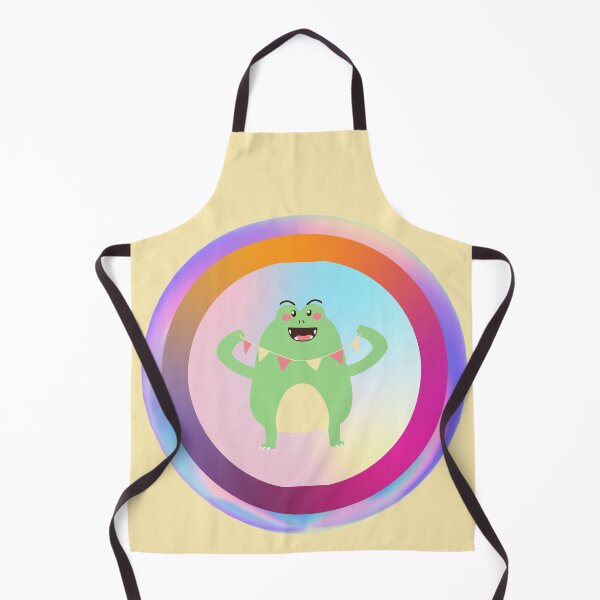 Item preview, Cute Green Celebrating Monster designed and sold by Megan-Alice.