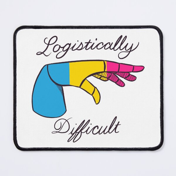 Item preview, Logistically Difficult - Pansexual designed and sold by Bridget Serdock.