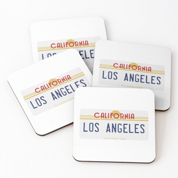 Item preview, Retro California License Plate - Los Angeles designed and sold by Avery Brown Design.