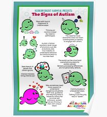 Signs of Autism Poster Poster