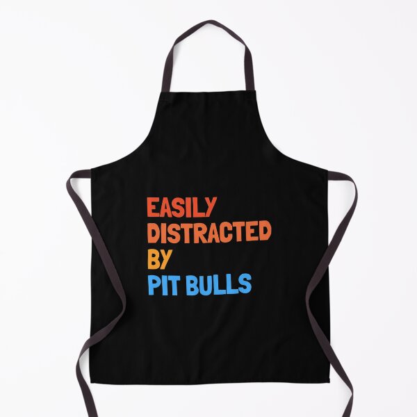 Item preview, Easily Distracted By Pit Bulls Funny Dog Gift designed and sold by Guarddogdrive.