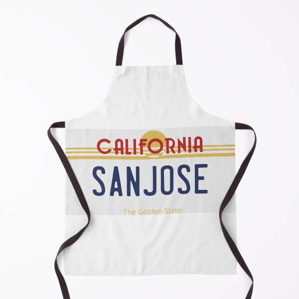 Item preview, Retro California License Plate - San Jose designed and sold by Avery Brown Design.