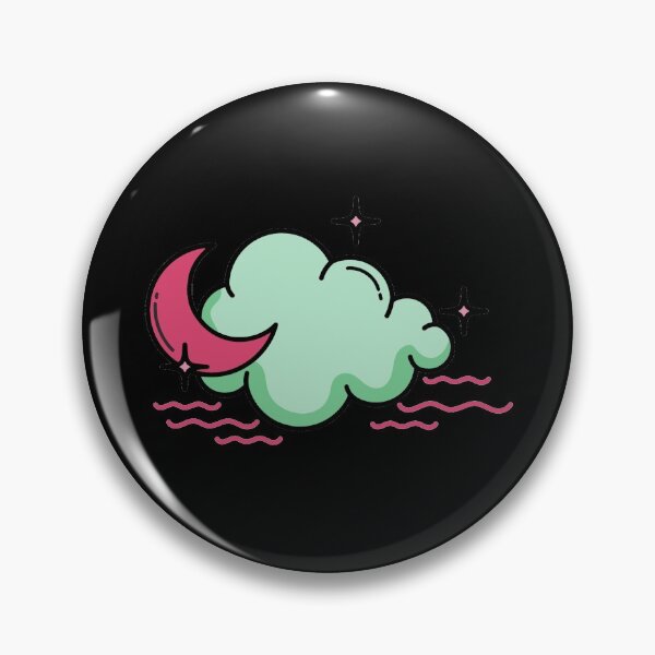 Item preview, Subtle abrosexual moon. abrosexual moon. abro moon designed and sold by tiredandbored.