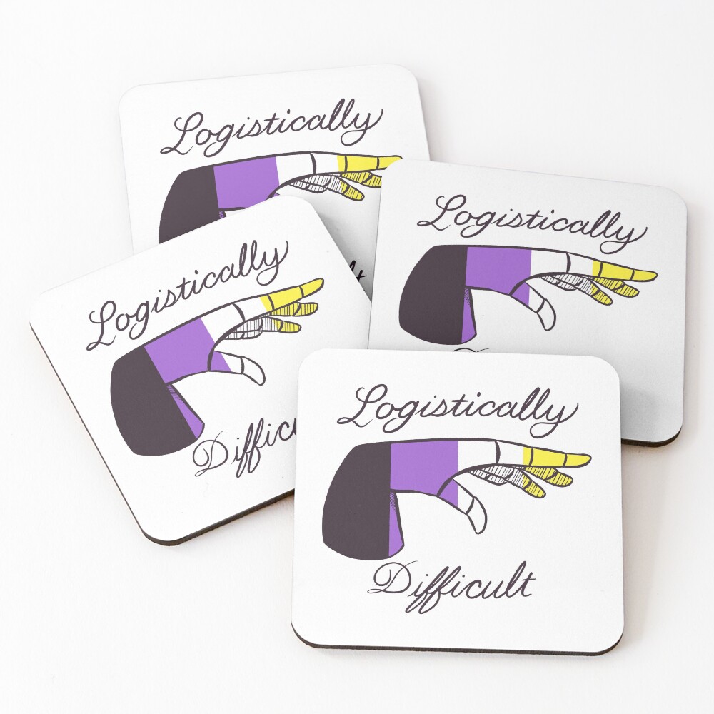 Item preview, Coasters (Set of 4) designed and sold by CosmicFlyer.