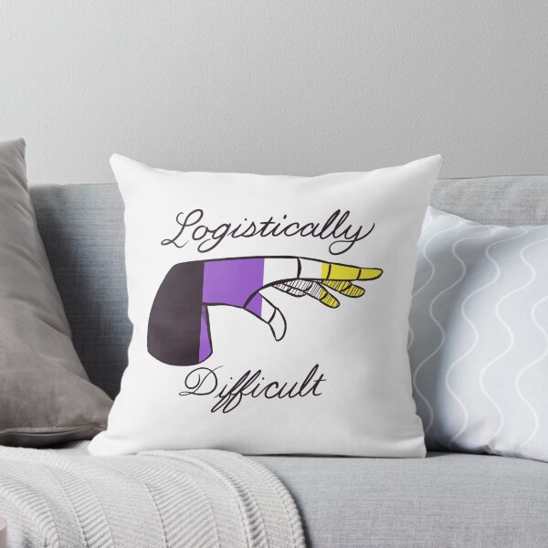 Item preview, Logistically Difficult - Nonbinary designed and sold by Bridget Serdock.