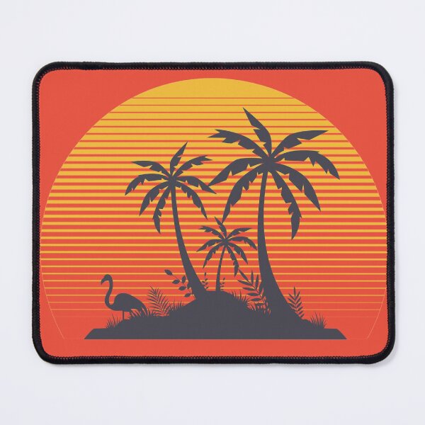 Artikelvorschau, Palm Tree Beach Sonnenuntergang entworfen und verkauft von BlascoShop.