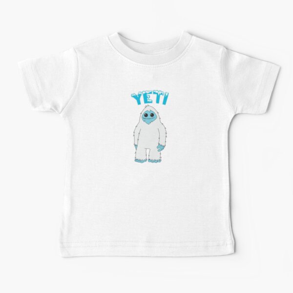 I Was Born Yeti Cute Kids Toddler T-Shirt by Noirty Designs - Pixels