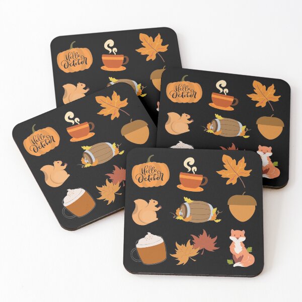 Item preview, Cute October, fall vibes pattern - Fall enthusiast design designed and sold by Theleochick.