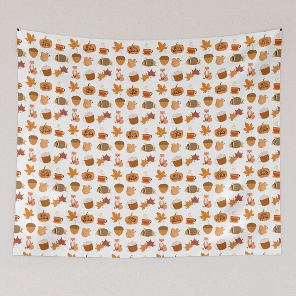 Item preview, Cute October, fall vibes pattern - Fall enthusiast design designed and sold by Theleochick.