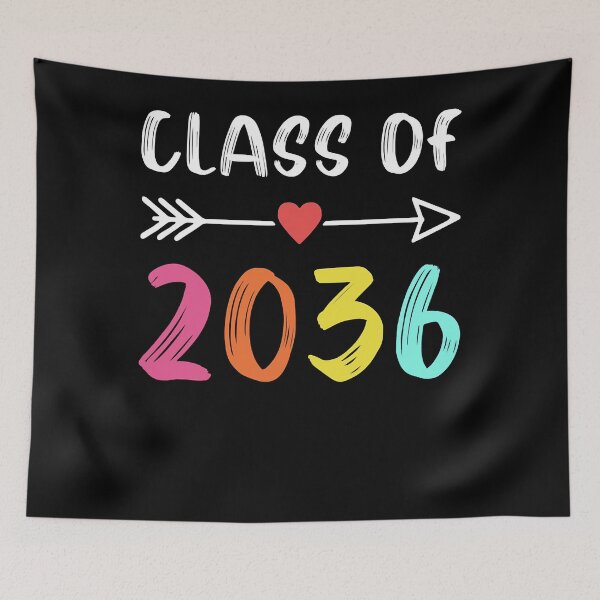 Item preview, Class Of 2036 First Day Kindergarten Grow With Me Boys Girls . designed and sold by rowachasi.