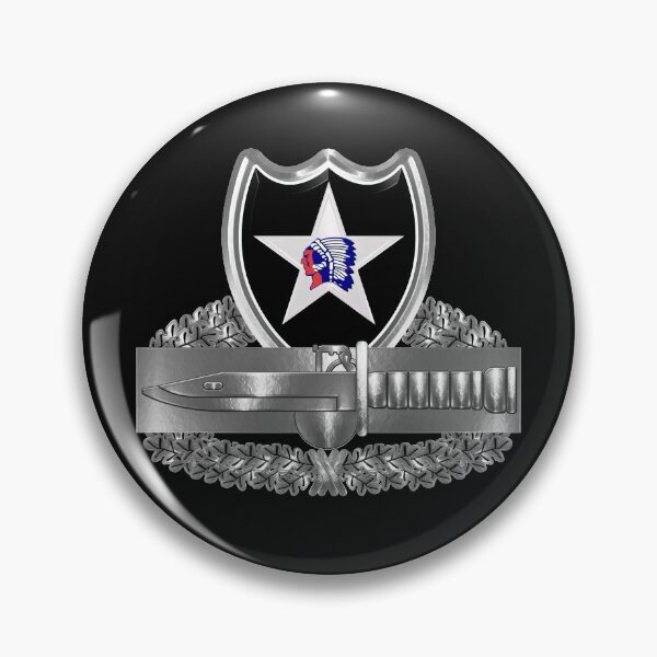 Item preview, 2nd Infantry Division Combat Action Badge designed and sold by SoldierAlways.