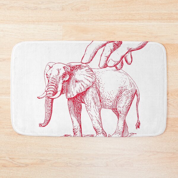 Item preview, Elephants Think Humans Are Cute designed and sold by aliyeus.