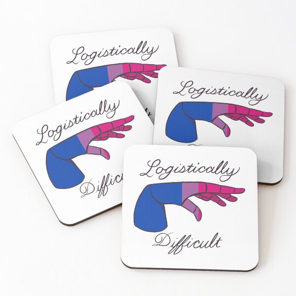Item preview, Logistically Difficult - Bisexual designed and sold by Bridget Serdock.