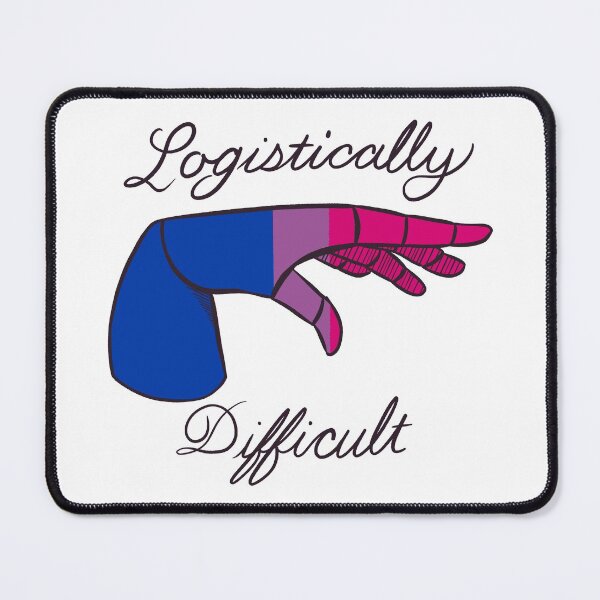 Item preview, Logistically Difficult - Bisexual designed and sold by Bridget Serdock.