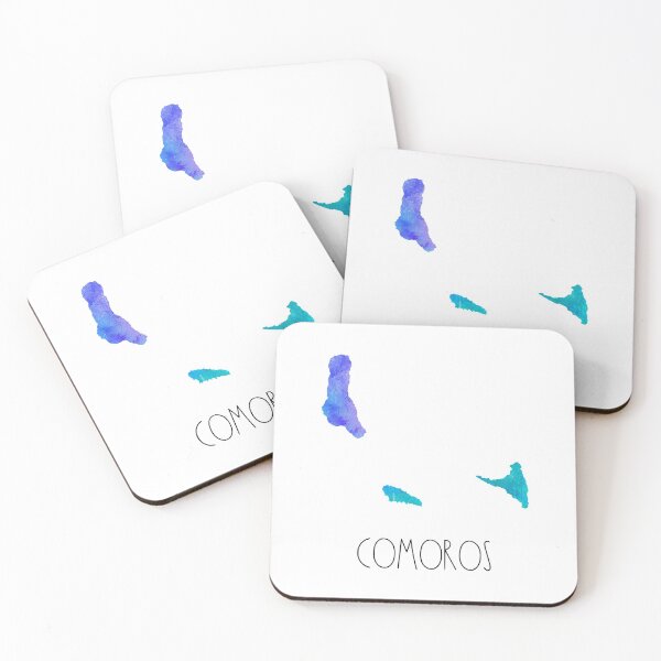 Item preview, Comoros Watercolor Map - Comoran designed and sold by MountainD.