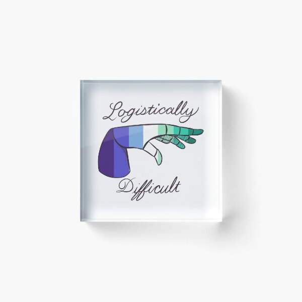 Item preview, Logistically Difficult - Gay designed and sold by Bridget Serdock.