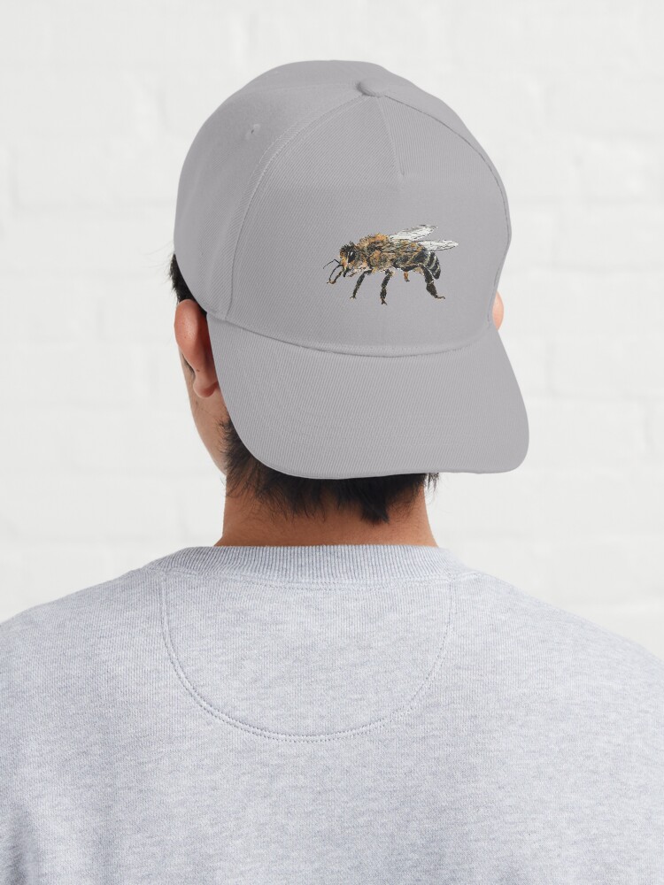 Alternate view of Honey Bee Cap