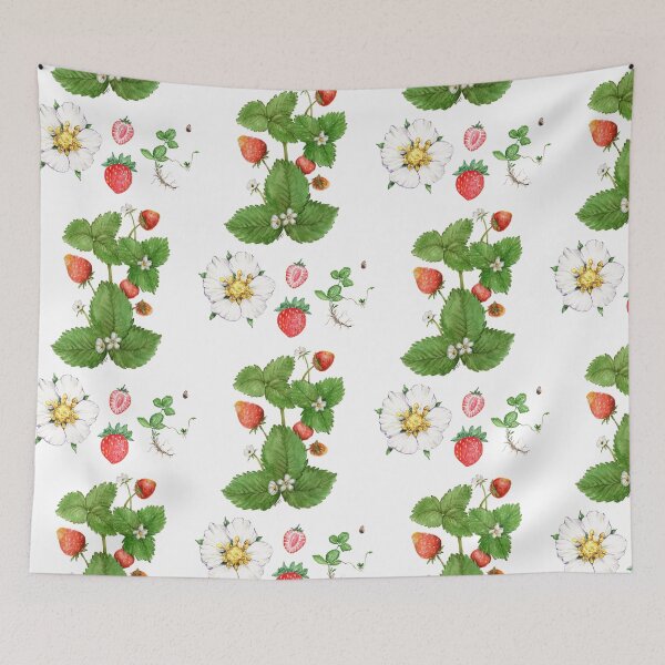 Item preview, Strawberry (fragaria vesca) designed and sold by PetitMartin.