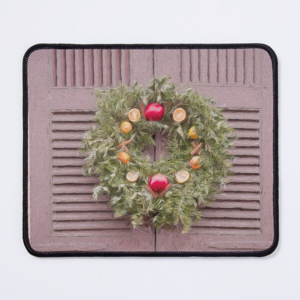 Item preview, The Christmas Wreath Colonial Williamsburg designed and sold by Finding Fortuity.